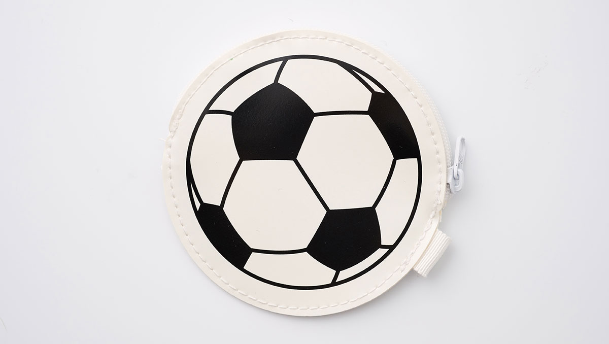 サッカーボールの小銭入れ
